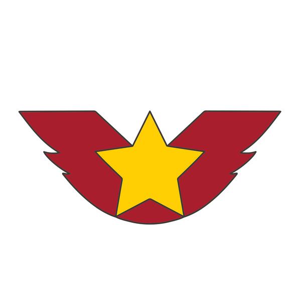 福*い様 undercover STAR pins ピンバッジ　アーカイブ Wing Star