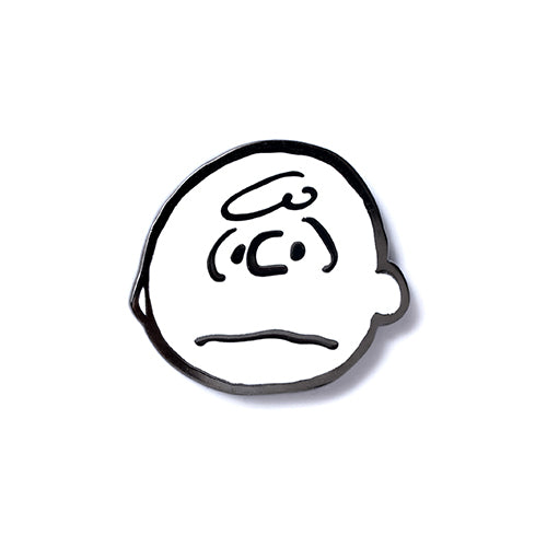 PINTRILL - Mood - Charlie Brown Frown Pin - Main Image