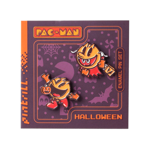 PINTRILL - Pac-Man Blinky Halloween Pin Set - Secondary Image
