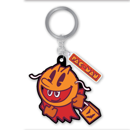 PINTRILL - Blinky Pac-Man Halloween PVC Keychain - Main Image