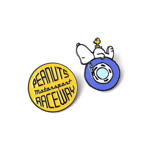 PINTRILL - Peanuts Raceway Pin Set - Main Image