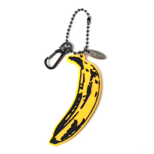 PINTRILL - Warhol Banana PVC Bag Charm - Main Image