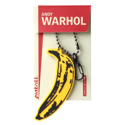 PINTRILL - Warhol Banana PVC Bag Charm - Secondary Image