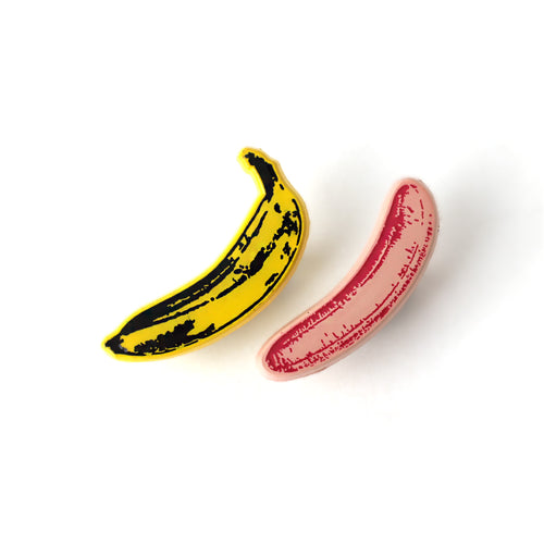 PINTRILL - Warhol Banana Pin Set - Main Image