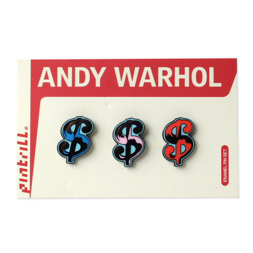PINTRILL - Warhol Dollar Sign Pin Set - Secondary Image