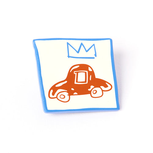 PINTRILL - Red Car Pin - Main Image