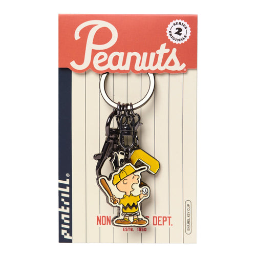 PINTRILL - Charlie Brown Varsity Keyclip - Secondary Image