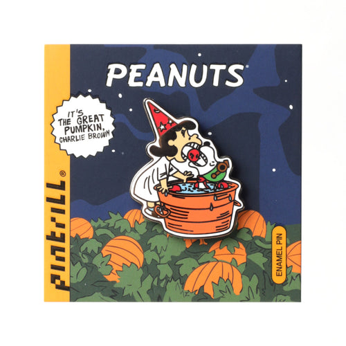 PINTRILL - Pumpkin Special Lucy Snoopy Apple Pin - Secondary Image