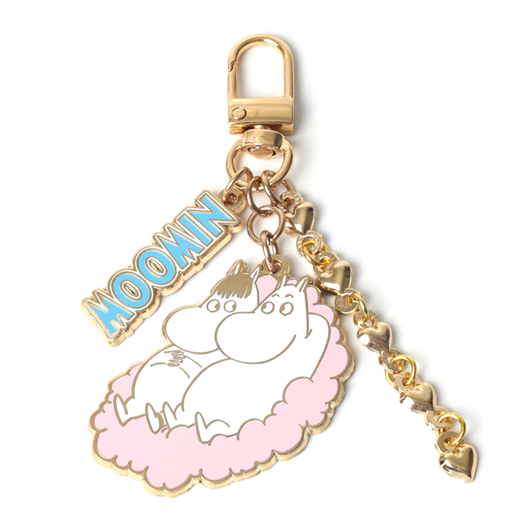 Moomintroll & Snorkmaiden Keyclip