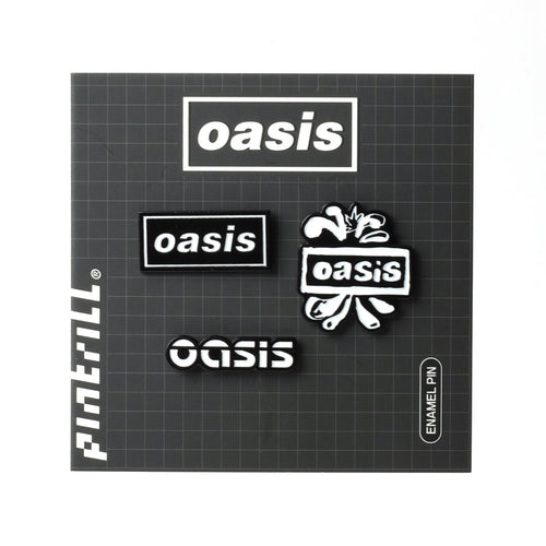PINTRILL - Oasis Logos Pin Set - Secondary Image