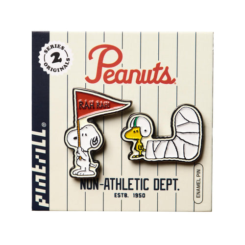 PINTRILL - Snoopy & Woodstock Varsity Pin Set - Secondary Image
