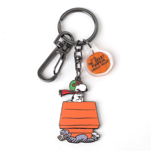 PINTRILL - Pumpkin Special Snoopy Baron Keyclip - Main Image