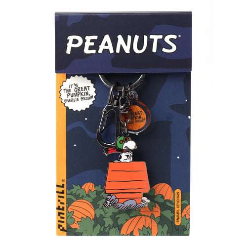 PINTRILL - Pumpkin Special Snoopy Baron Keyclip - Secondary Image