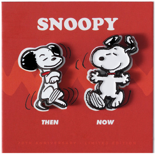 PINTRILL - Then and Now - Snoopy Pin Set - Secondary Image
