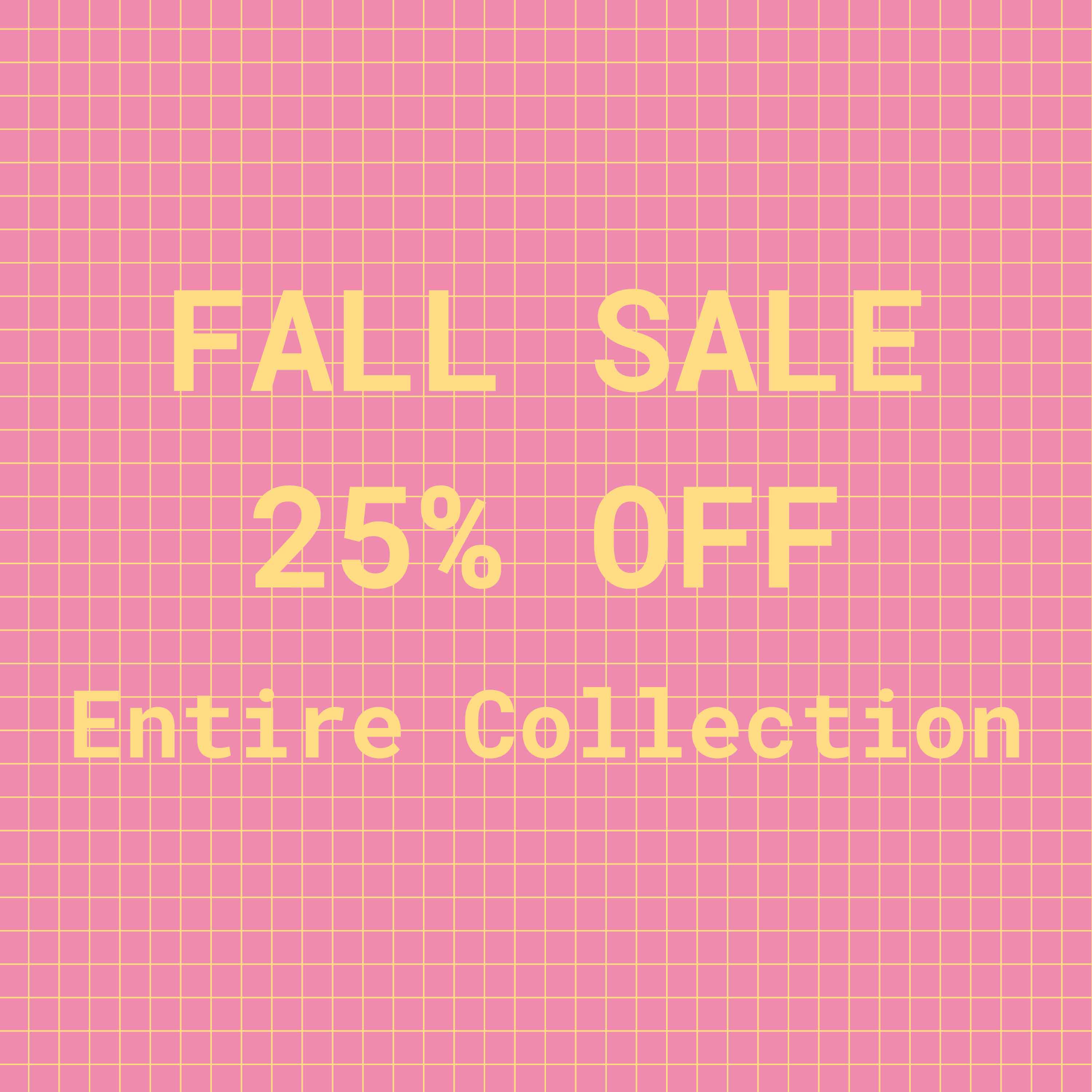 Fall Sale
