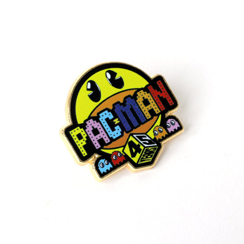 PINTRILL - Pac-Man 45th Logo Pin - Main Image