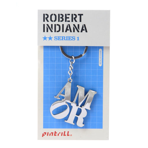 PINTRILL - Amor Keychain - Silver - Secondary Image
