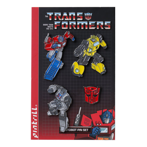 PINTRILL - Transformers Autobots Pin Set - Secondary Image
