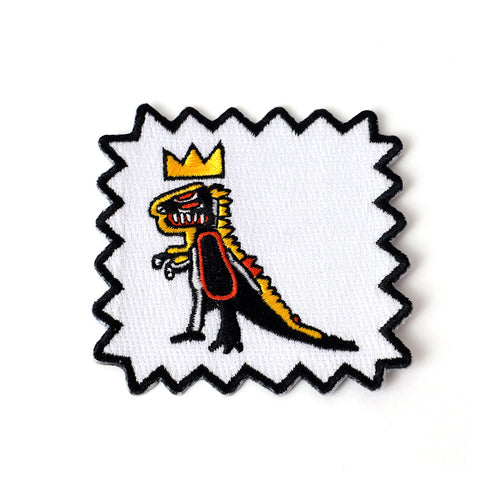PINTRILL - Crowned T-Rex Patch - Main Image