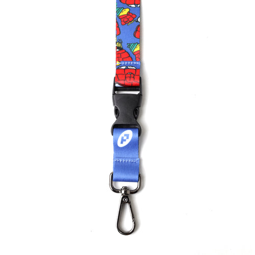 PINTRILL - Snoopy & Woodstock Giant Coat Lanyard - Secondary Image
