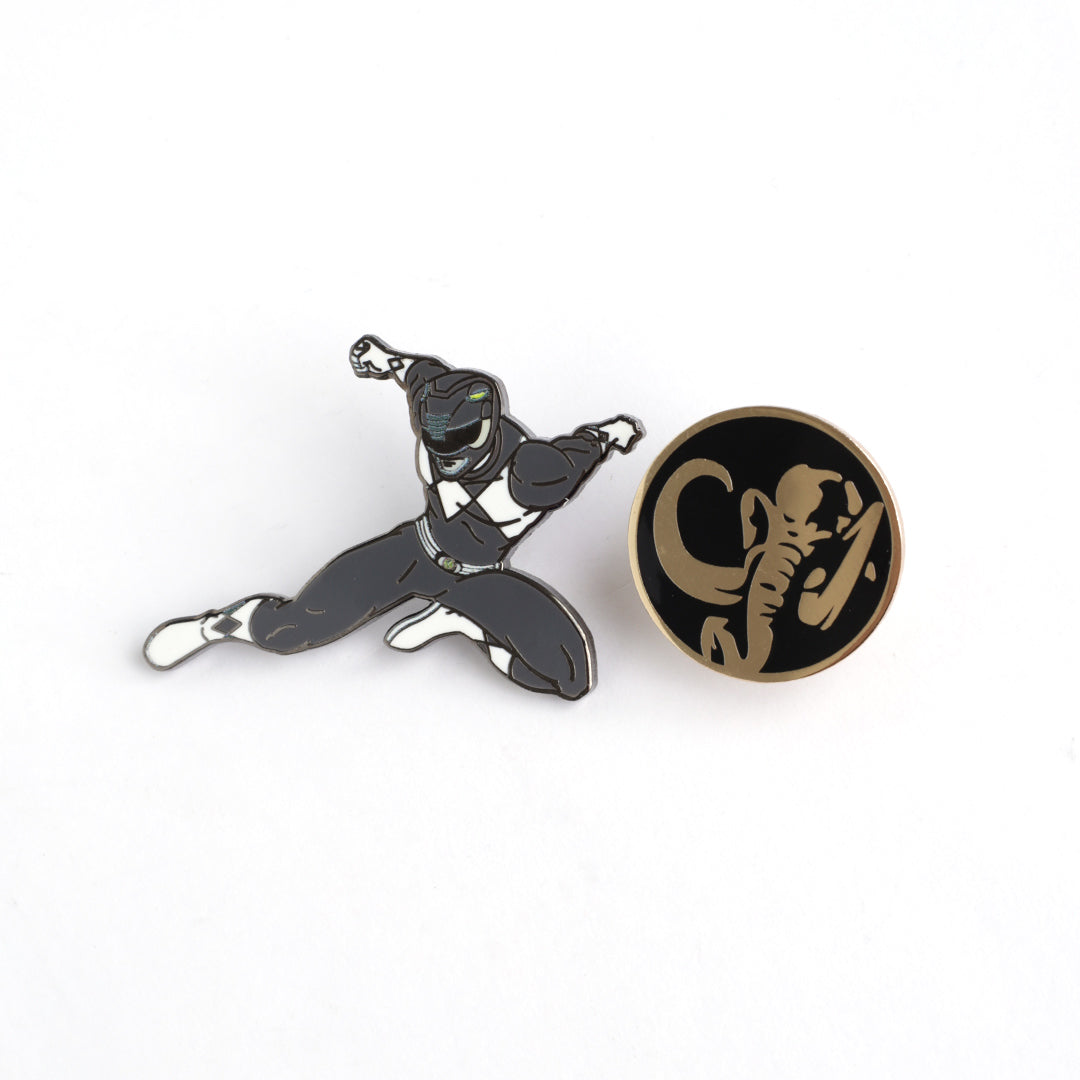 Black Ranger Pin Set