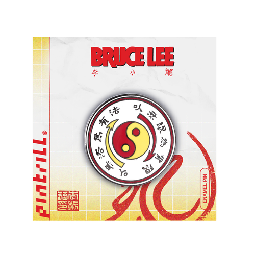 PINTRILL - BRUCE LEE - Limitless Circle Pin - Secondary Image