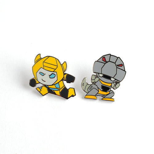 PINTRILL - Transformers Chibi Bee Grim Pin Set - Main Image