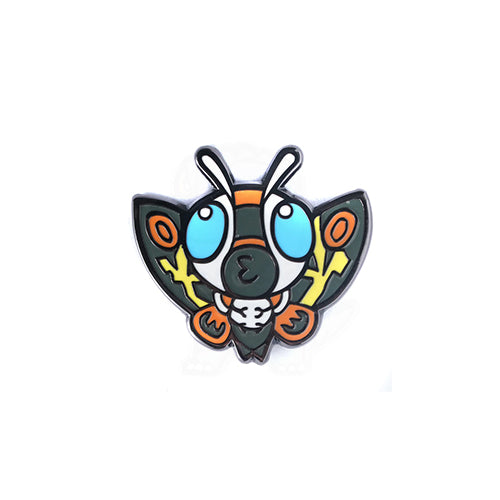 PINTRILL - Chibi Mothra Pin - Main Image