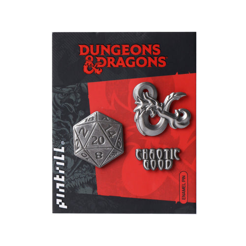 PINTRILL - D&D Silver Pin Set - Secondary Image