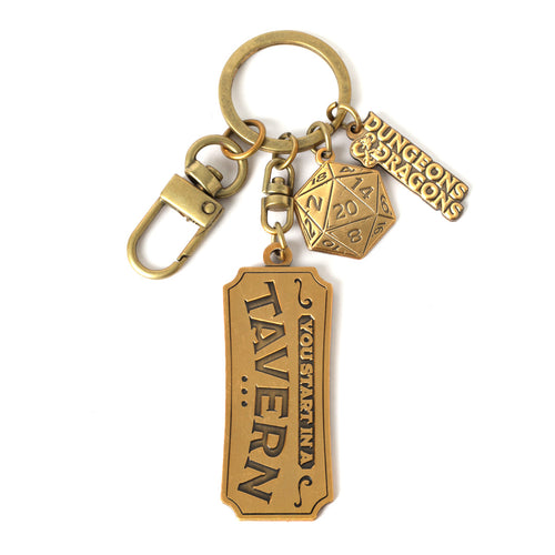 PINTRILL - D&D Start in a Tavern Keychain - Main Image