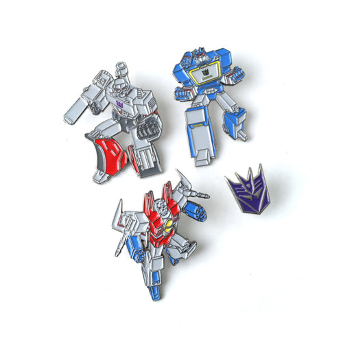 PINTRILL - Transformers Decepticons Pin Set - Main Image