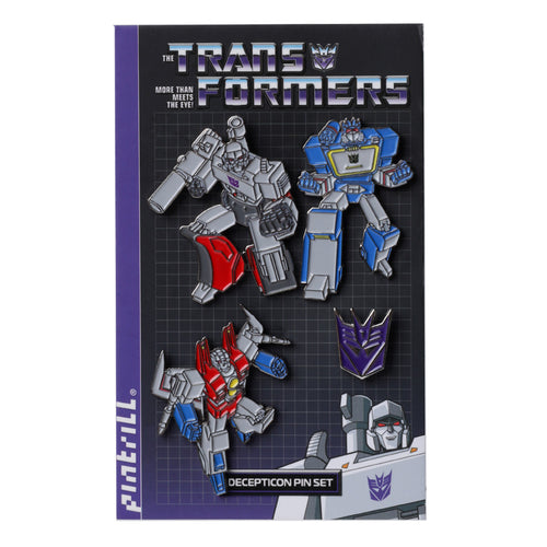 PINTRILL - Transformers Decepticons Pin Set - Secondary Image