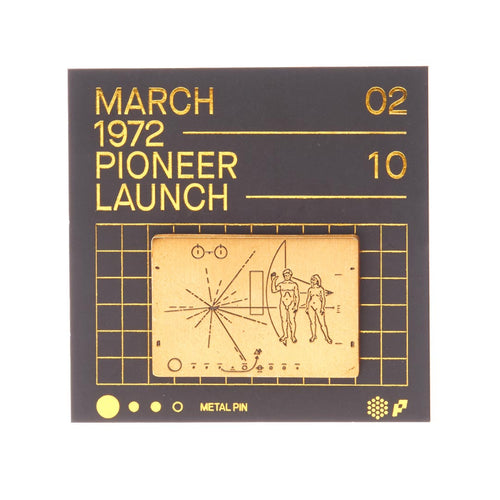 PINTRILL - Pioneer Plaque Pin - Secondary Image