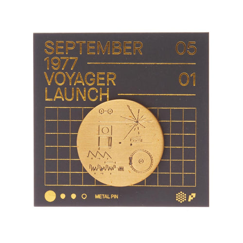 PINTRILL - Voyager Record Pin - Secondary Image