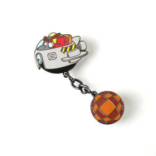 PINTRILL - Dr. Eggman Classic Ball Chain Pin - Main Image