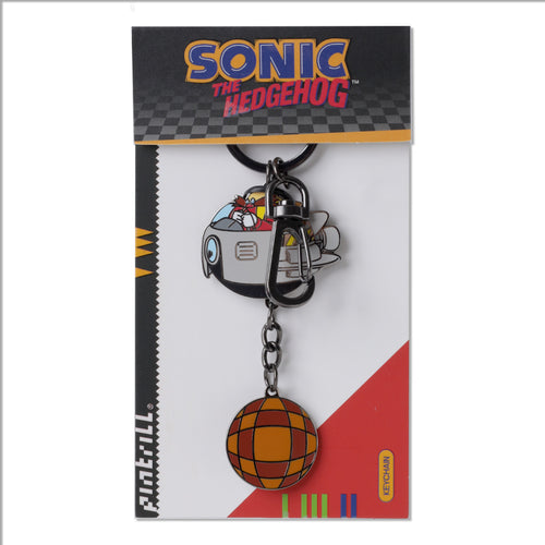 PINTRILL - Dr. Eggman Ball Classic Keychain - Main Image