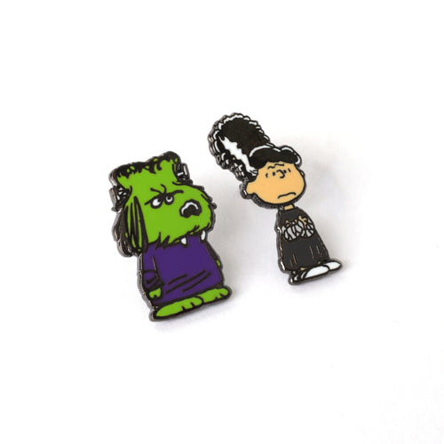 PINTRILL - FrankenSnoopy & Lucy Pin Set - Main Image