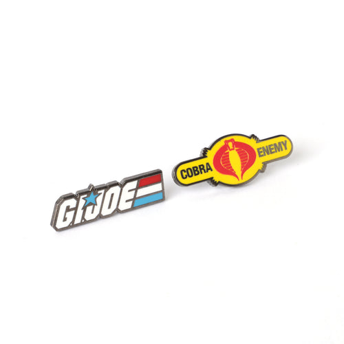 PINTRILL - G.I. Joe Cobra Logos Pin Set - Main Image