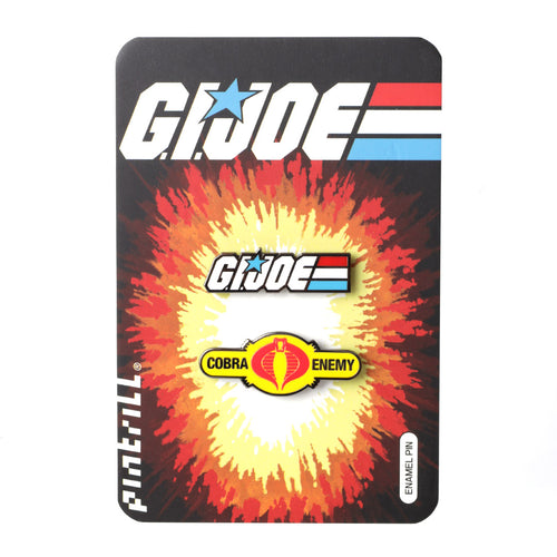 PINTRILL - G.I. Joe Cobra Logos Pin Set - Secondary Image