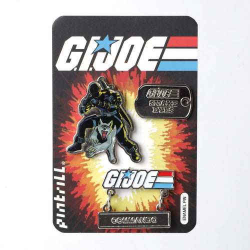 PINTRILL - G.I. Joe Snake Eyes Pin Set - Secondary Image