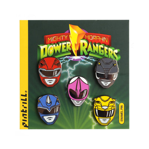 PINTRILL - Power Rangers Helmets Pin Set - Secondary Image