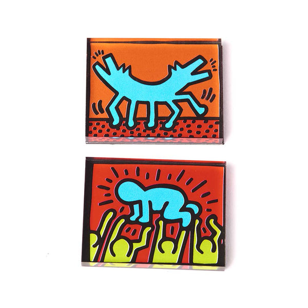 Keith Haring 1986年 マグネット6個セット Keith Haring - Radiant Baby Magnet Set