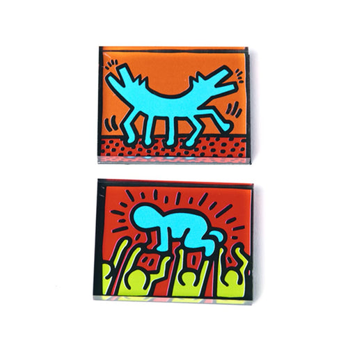 PINTRILL - Keith Haring - Radiant Baby Magnet Set - Main Image