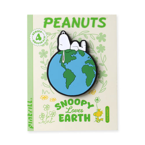 PINTRILL - Snoopy Keep It Clean Earth PVC Magnet - Secondary Image