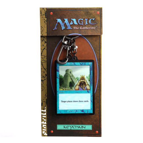 PINTRILL - MTG Ancestral Recall Keychain - Secondary Image