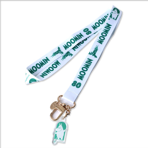 PINTRILL - Moomin 80th White Lanyard - Secondary Image