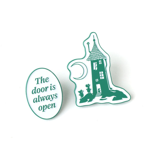 PINTRILL - Moomin House 80th Pin Set - Main Image
