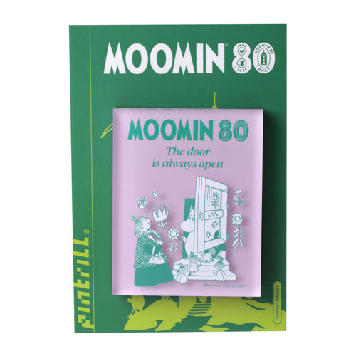 PINTRILL - Moomin 80th The Door is Always Open Acrylic Magnet - Secondary Image