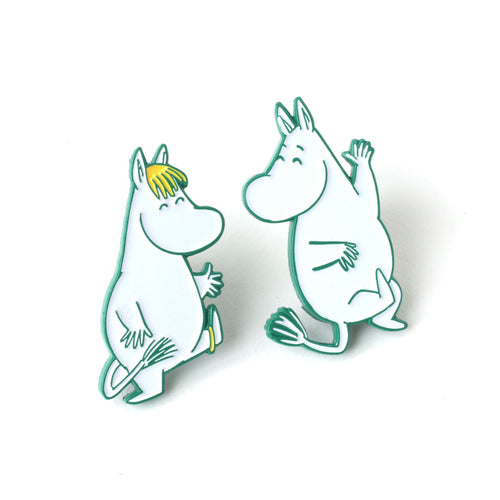 PINTRILL - Moomintroll & Snorkmaiden 80th Pin Set - Main Image
