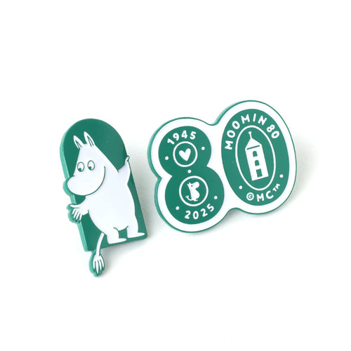 PINTRILL - Moomin Door 80th Pin Set - Main Image